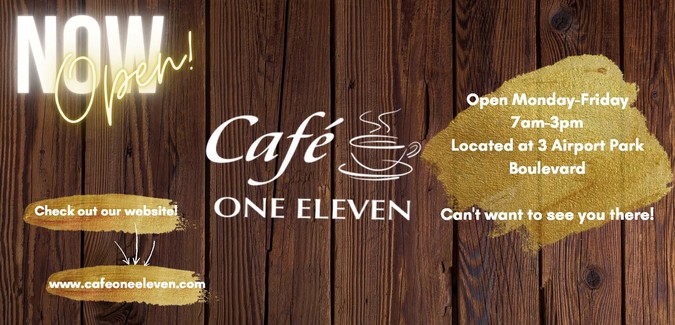 Café One Eleven is now open!